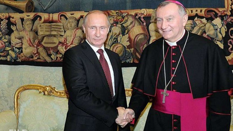 Cardinal Parolin Holds Talks with President of Russia's Human Rights Commission