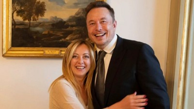 Elon Musk Showering Praise on 'Beautiful' Giorgia Meloni at Think Tank Awards: What's Said...