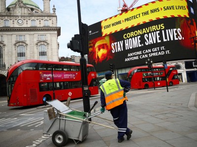 London records massive cases of coronavirus