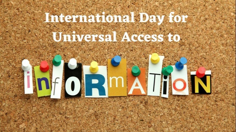 International Day for Universal Access to Information: Empowering Societies Through Transparency