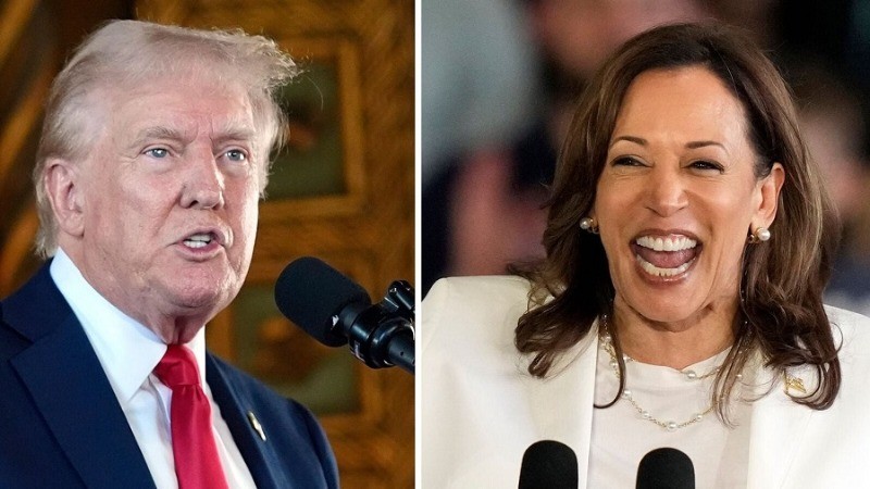 Kamala Harris Leads Donald Trump in Key Battleground States, Polls Indicate