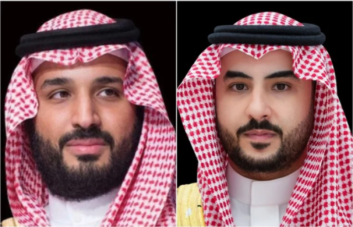 Saudi Arabia's Crown Prince meets with the Kingdom's Defense Minister
