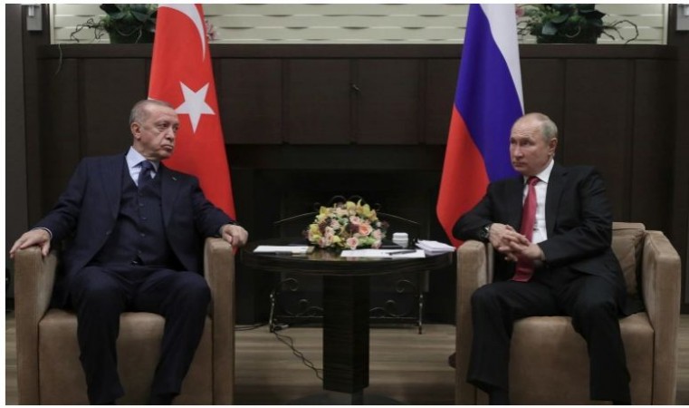 Syria high on agenda as Vladimir Putin and Erdogan meet in Sochi
