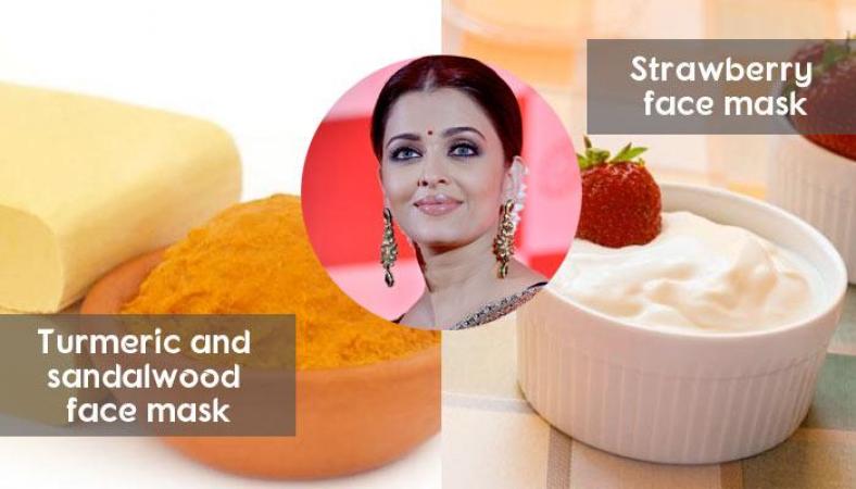 Strawberry and some other fruits face pack gives a radiant glow on your skin