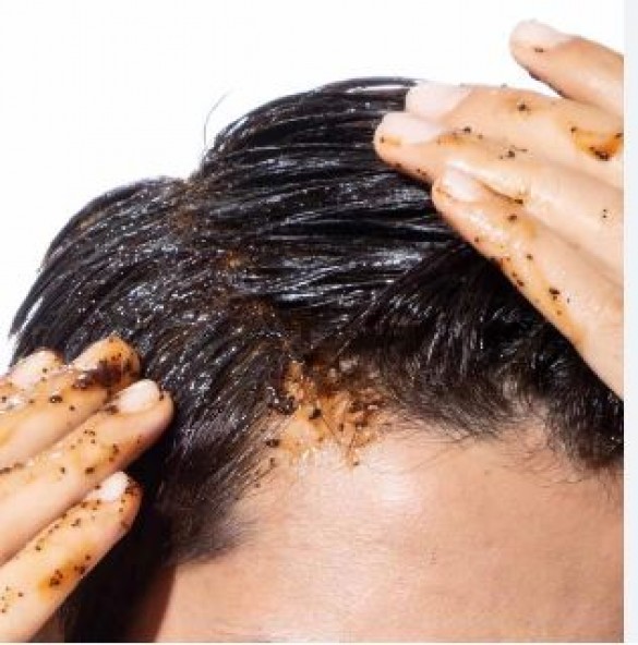 If you want to clean your scalp naturally then make this hair scrub at home