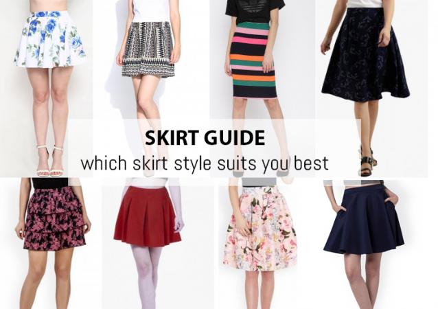How to choose the right skirt for your body type and height ...