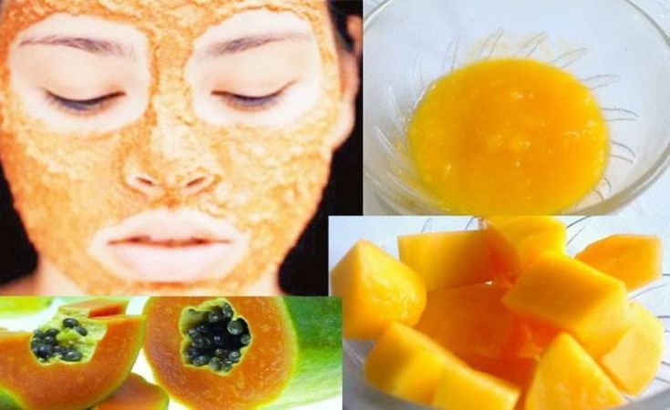 Use Papaya face mask to enhance your face glow