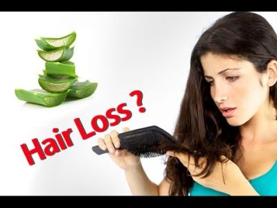 Prevent hair loss with Aloe vera gel
