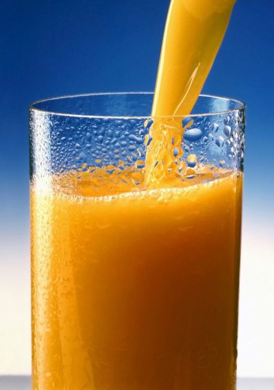 Orange juice works as a natural conditioner