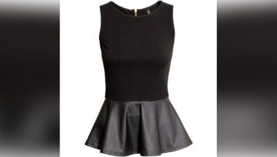 Get a different look with Peplum Top