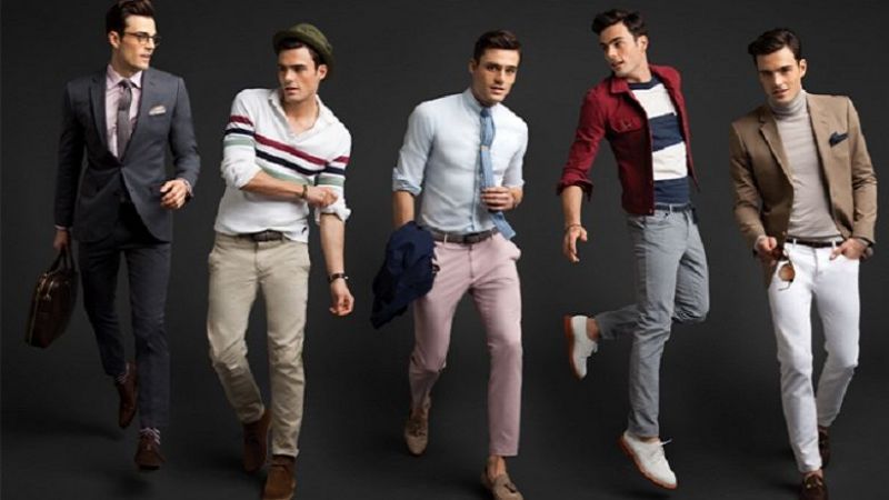 Men should choose their clothes according to their body type