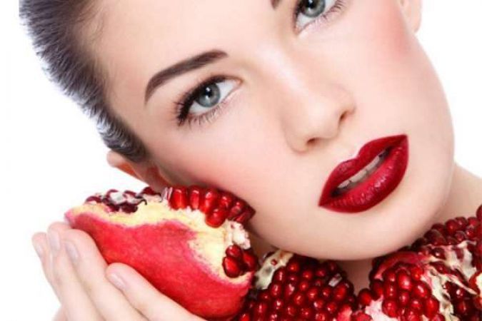 Use of pomegranate will give you a soft skin with glow