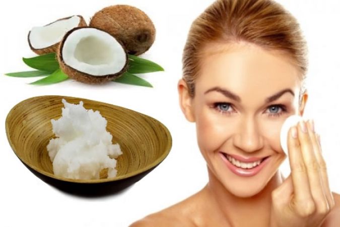 Use of coconut oil as a cleanser