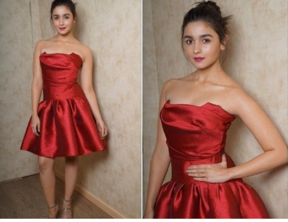 Have a Look! Alia Bhatt is becoming style icon wearing her red-hot outfit