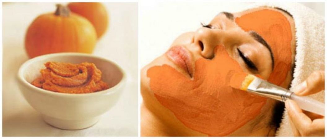 Pumpkin face pack will make your skin glowing