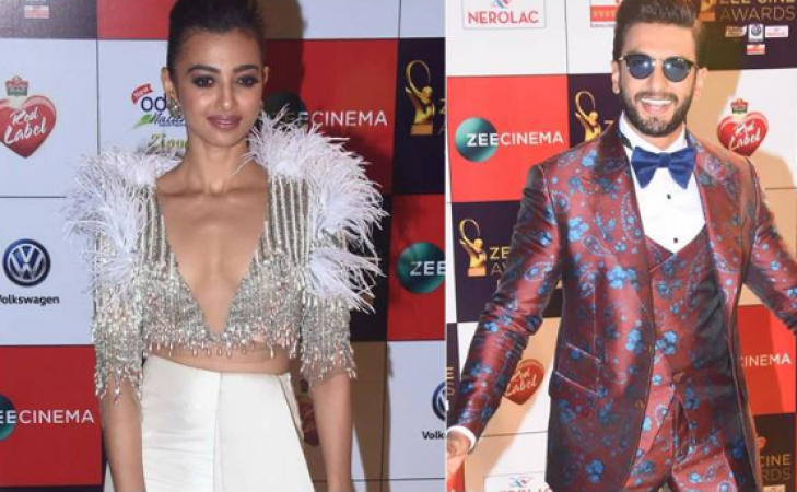 Zee Cine Awards 2018: It is impossible to overlook Ranveer Singh and Radhika Apte's attire