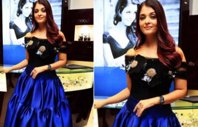 In pic! Aishwarya Rai Bachchan at her best in blue-black combos