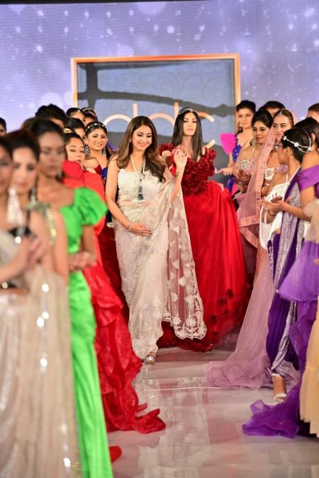 Designer dream collection CEO and celebrity stylist Anjali phougat is among very few designers to bring diversity and showcase Indian culture on New York Fashion Week