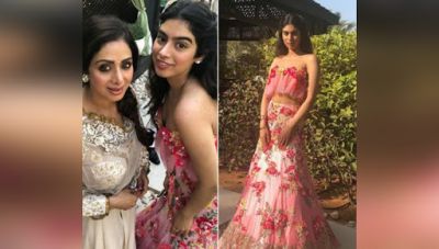 Khushi and Sridevi look radiant at Mohit Marwah’s Mehendi ceremony