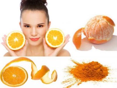 Orange peel face pack relieves tanning problems