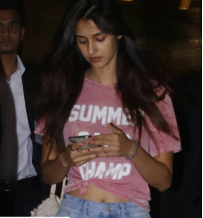 Have a look! In this chilling winter season,Disha Patani goes for a summer spirit attire