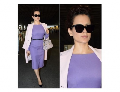 Kangan Ranaut's bomber jacket is going trendy color of the year!
