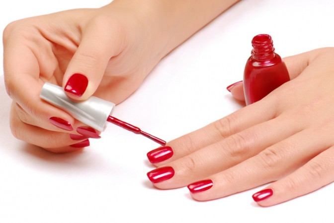 If you apply too much nail polish then be careful, it affects your health