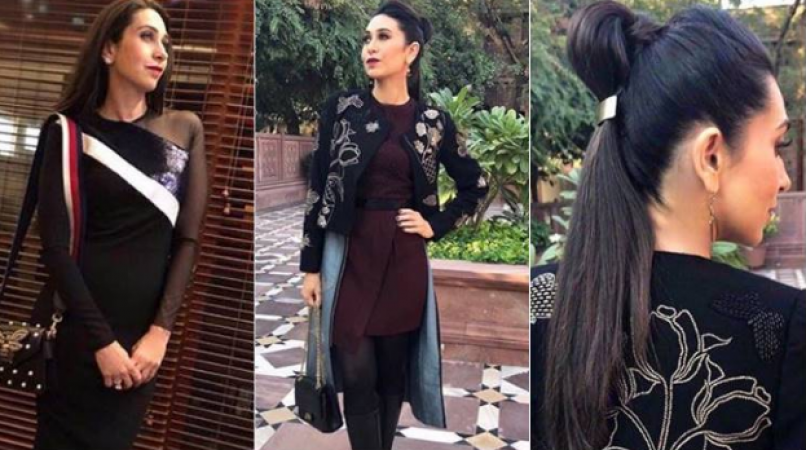 Karisma Kapoor has the perfect hairdo for a party night!