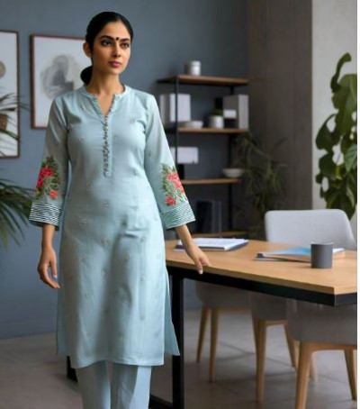 Office Wear Goals: Girls, Try These Exclusive Kurti Pant Set Designs for a Stylish Workwear Look