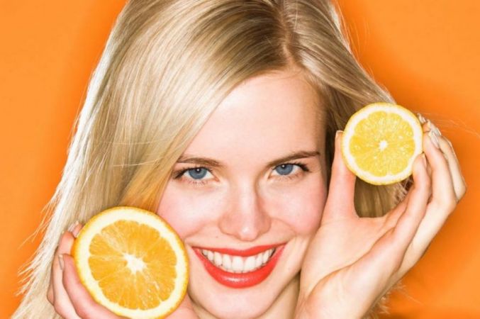 Use Orange to bleach your facial hair