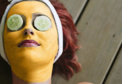 Gold facial at home with natural ingredients