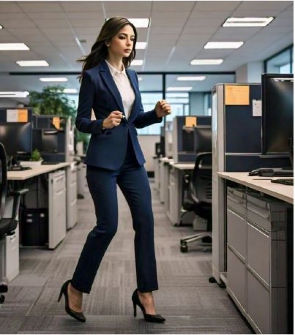 Pantsuit Revolution: Breaking the Glass Ceiling in Office Wear