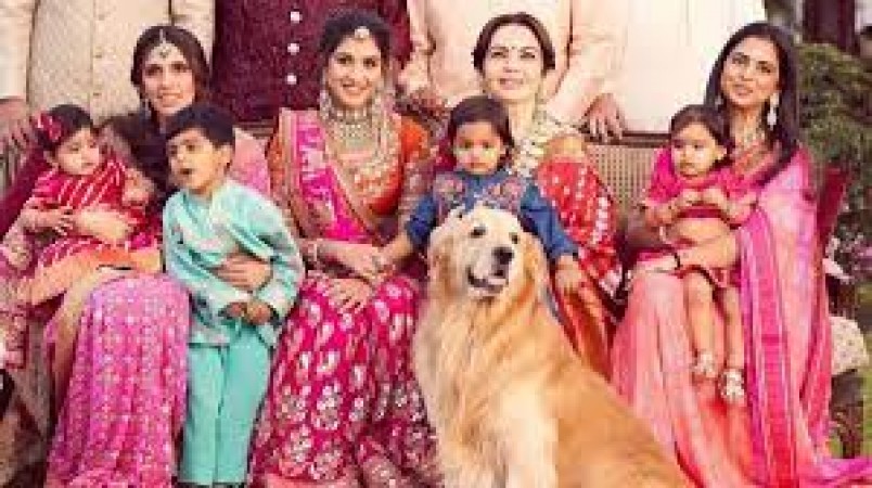 Women of Ambani family were seen twinning in same colored outfits, fans called them perfect family