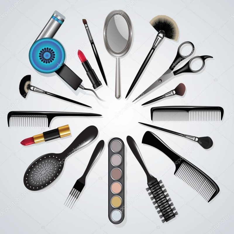 Not going out? It's time to clean your hair and makeup tools
