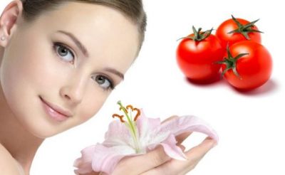 Removes tanning and dark circles  with tomato