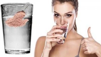 DRINK AN EMPTY STOMACH  BLACK SALT WATER TO STAY HEALTHY