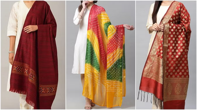 Carry these eight types of dupattas with a simple kurti or suit, you will look beautiful