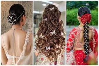 Get a beautiful look in your wedding with these hairstyles