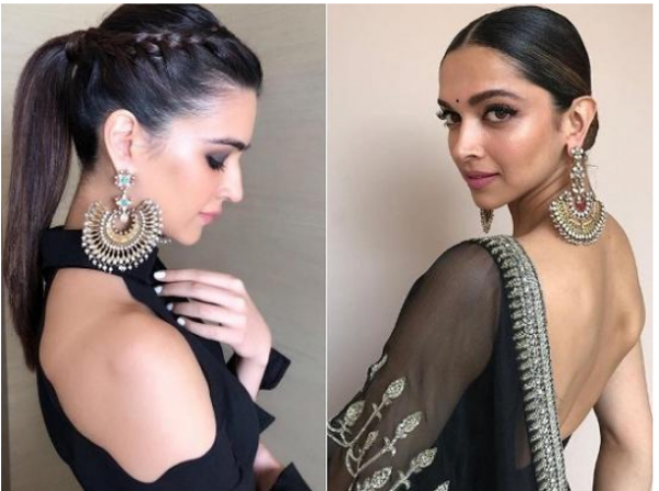 What do you think? Deepika or Kriti Sanon's who wore the accessory better?