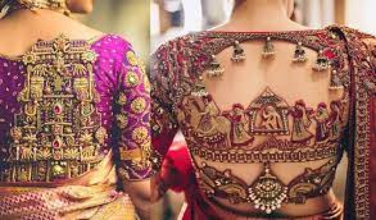 Latest blouse designs for brides