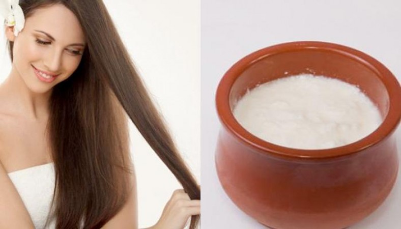 Say no to chemical products by preparing hair mask at home, you will get relief from dryness of the scalp