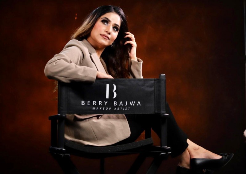 Berry Bajwa : An Ace Makeup Artist Popular for the  breathtaking makeup looks.