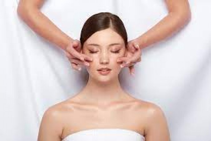 To increase the natural glow on the skin, do facial massage for 5 minutes daily, it will glow