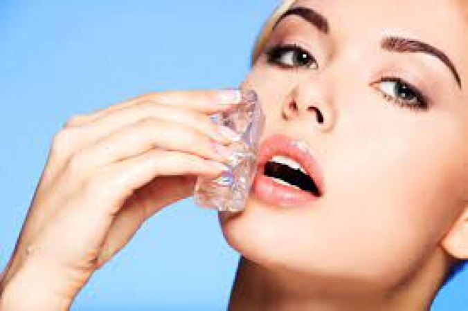 Just massage your face with ice for so many days, you will get amazing benefits.