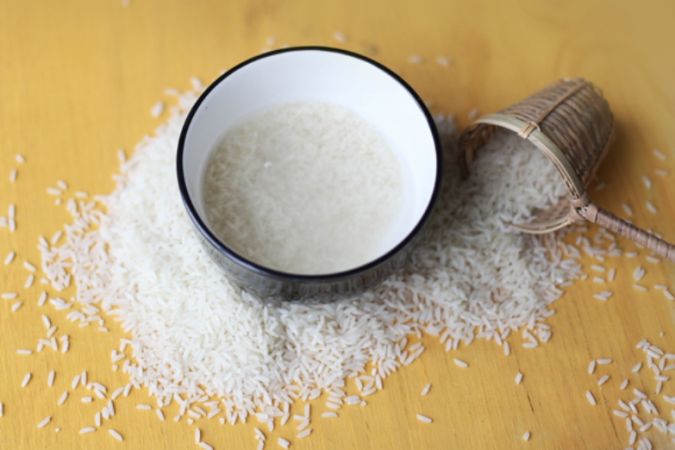 Rice water is good for skin and hair too