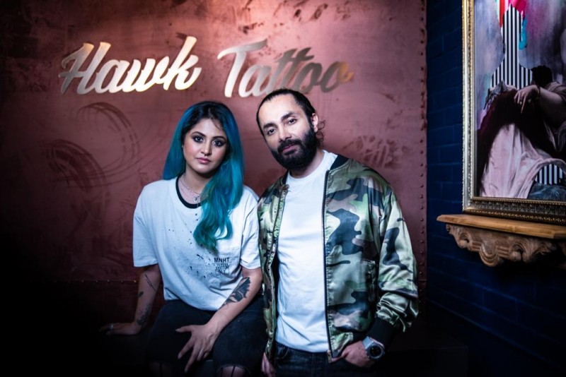 The enthusiasm and creativity of Tony Singh and Aditi Naithani makes Hawk Tattoo textbook example of courage and relentless passion!