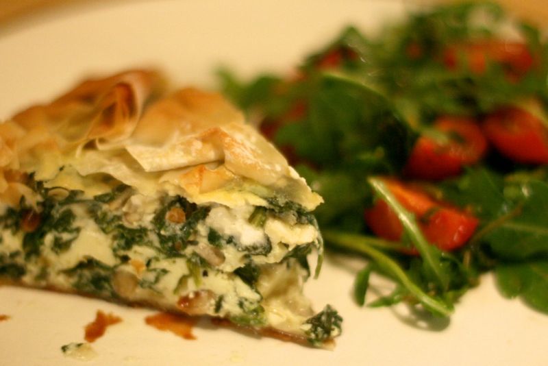 Give a healthy start to your day with Spinach Filo Pastry
