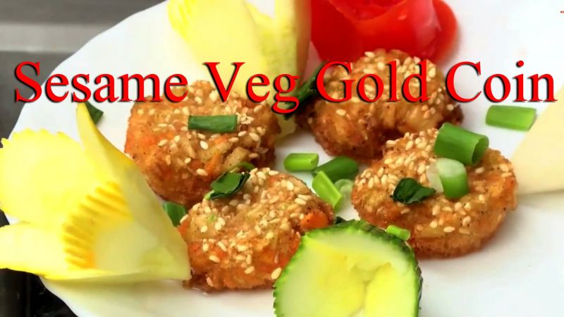 This summer try out Sesame Vegetable Gold coin