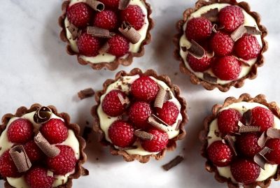 Chocolate Raspberry Tart is the best dish you will eat today