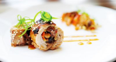 Indulge yourself in Steamed Chicken Roulade from France